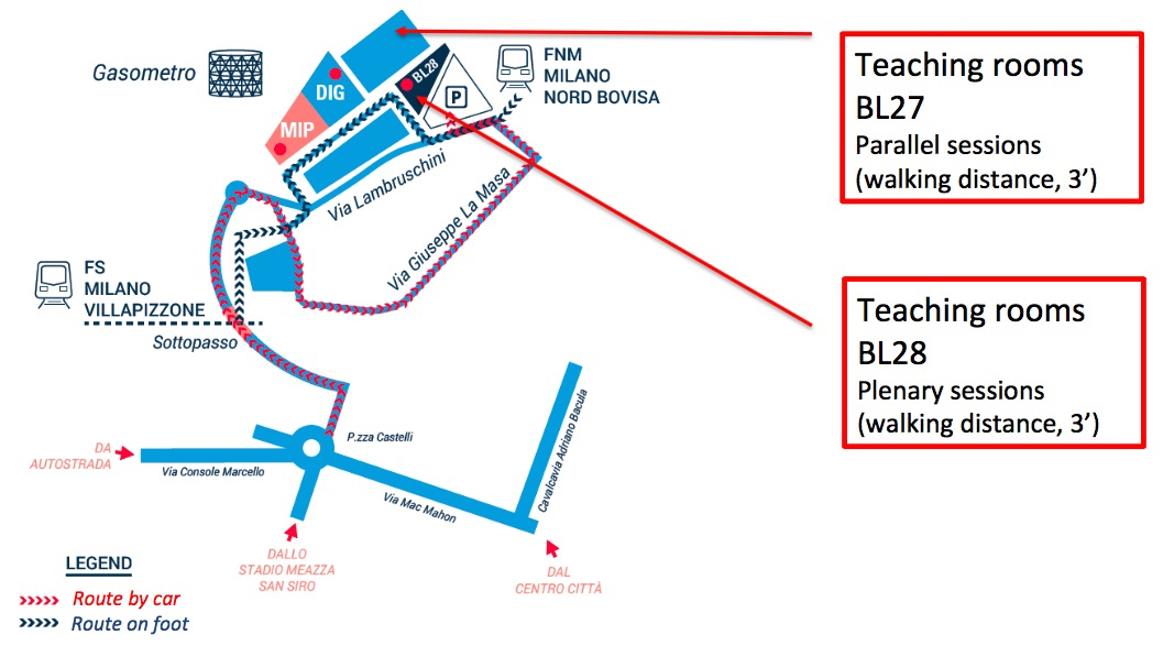 Bovisa campus map 1